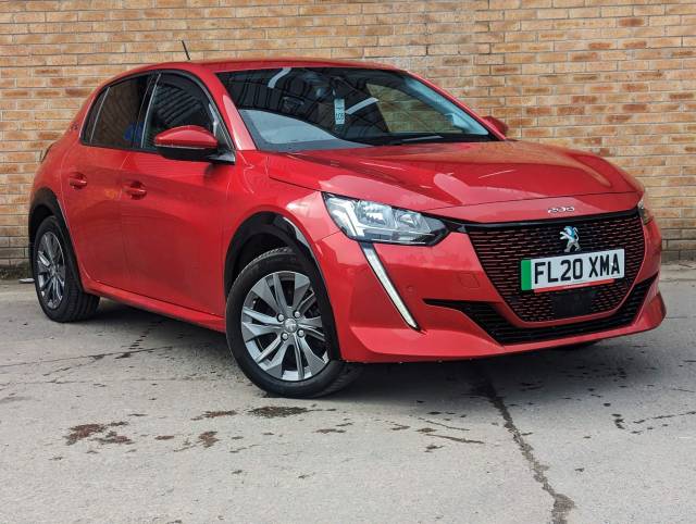 Peugeot e-208 50kWh Allure Auto 5dr Hatchback Electric Red