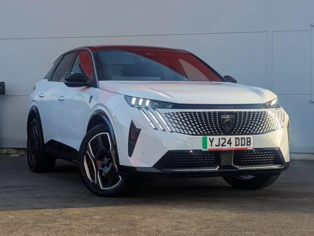 Peugeot E-3008 73kWh GT Auto 5dr SUV Electric White