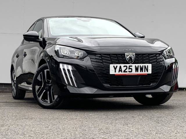 Peugeot 208 1.2 PureTech Allure Euro 6 (s/s) 5dr Hatchback Petrol Black