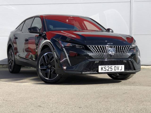 Peugeot 408 1.2 PureTech MHEV GT Fastback e-DSC Euro 6 (s/s) 5dr Hatchback Hybrid Black