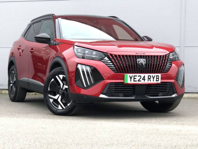 Peugeot e-2008 0.1 50kWh GT Auto 5dr (7kW Charger) SUV Electric Red