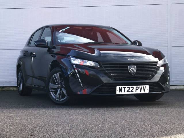 Peugeot 308 1.2 PureTech Active Premium EAT Euro 6 (s/s) 5dr Hatchback Petrol Black