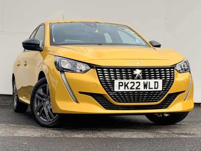 Peugeot 208 1.2 PureTech Active Premium Euro 6 (s/s) 5dr Hatchback Petrol Yellow