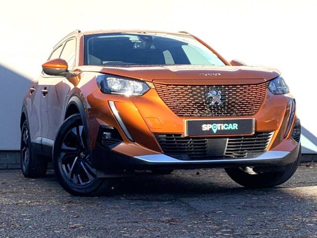 Peugeot e-2008 50kWh Allure Premium Auto 5dr SUV Electric Orange