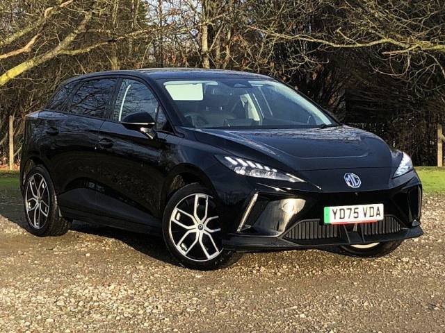 MG MG 4 0.0 150kW Trophy EV Long Range 64kWh 5dr Auto Hatchback Electric BLACK