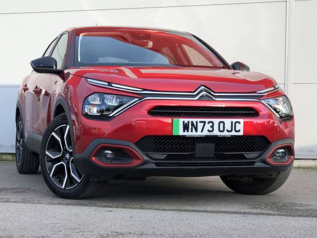 Citroen e-C4 50kWh Shine Plus Auto 5dr (7.4kW Charger) Hatchback Electric Red