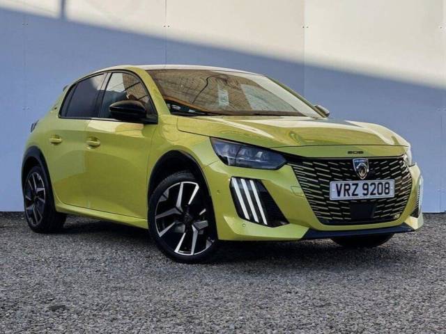Peugeot 208 1.2 Hybrid 100 GT 5dr e-DSC6 Hatchback Petrol Yellow