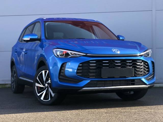 MG MG ZS 1.5 Hybrid+ Trophy SUV 5dr Petrol Hybrid Auto Euro 6 (s/s) (196 ps) Hatchback Hybrid Battersea Blue