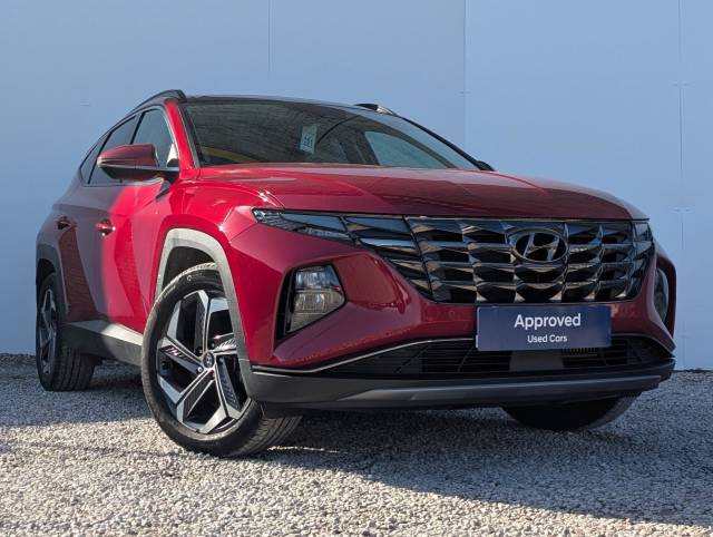 Hyundai TUCSON 1.6 TGDi Hybrid 230 Ultimate 5dr 2WD Auto Estate Petrol/Electric Hybrid RED