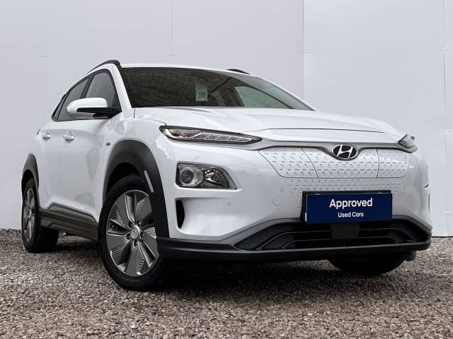 Hyundai KONA 0.0 150kW Premium 64kWh 5dr Auto Hatchback Electric WHITE