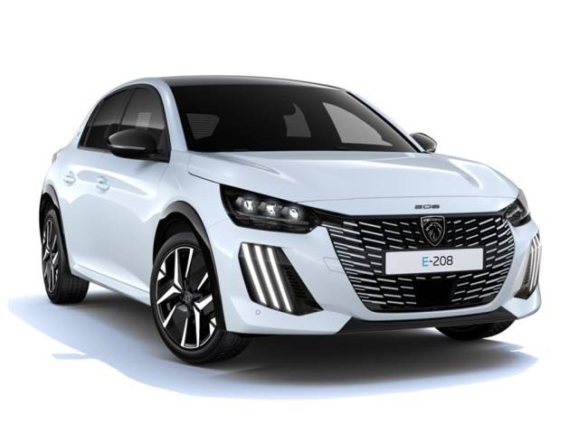 Peugeot e-208 50kWh GT Auto 5dr (7.4kW Charger) Hatchback Electric Okenite White