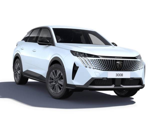 Peugeot 3008 1.2 Allure e-DSC6 Euro 6 (s/s) 5dr SUV Hybrid Okenite White