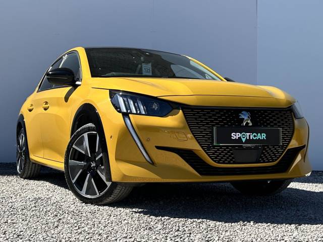 Peugeot e-208 0.0 100kW GT Premium 50kWh 5dr Auto Hatchback Electric YELLOW