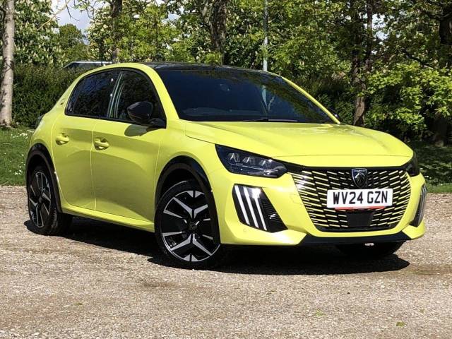 Peugeot 208 1.2 PureTech GT Euro 6 (s/s) 5dr Hatchback Petrol Yellow