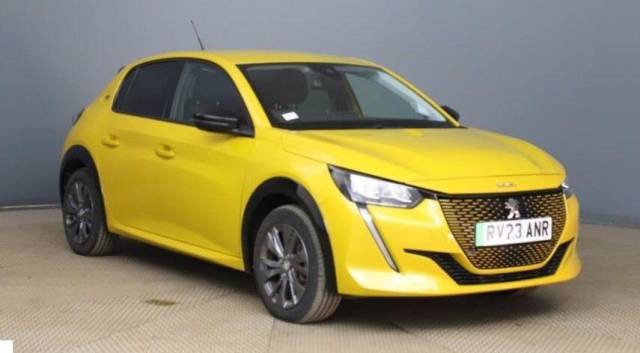 Peugeot e-208 50kWh Allure Premium + Auto 5dr (7.4kW Charger) Hatchback Electric Yellow