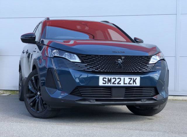 Peugeot 3008 1.2 PureTech GT Premium EAT Euro 6 (s/s) 5dr SUV Petrol Blue