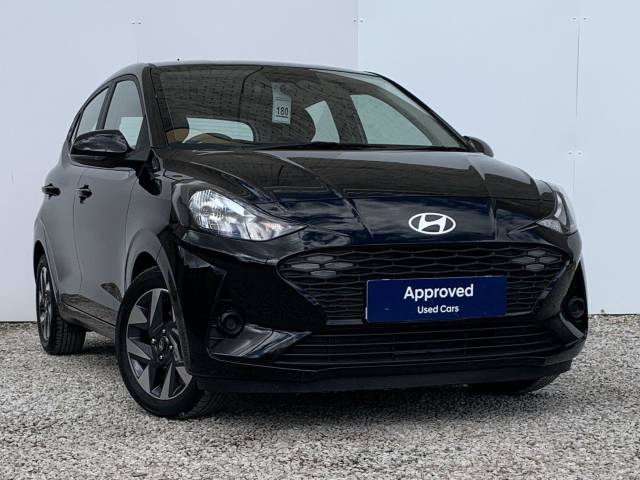 Hyundai i10 1.0 [63] Advance 5dr Auto [Nav] Hatchback Petrol BLACK