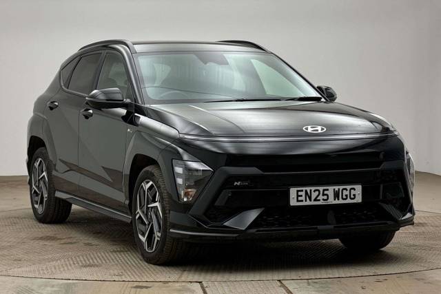 Hyundai KONA 1.6T 138 N Line 5dr Hatchback Petrol BLACK