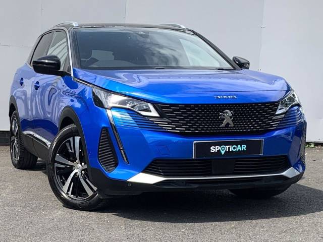 Peugeot 3008 1.6 13.2kWh GT e-EAT Euro 6 (s/s) 5dr SUV Hybrid Blue