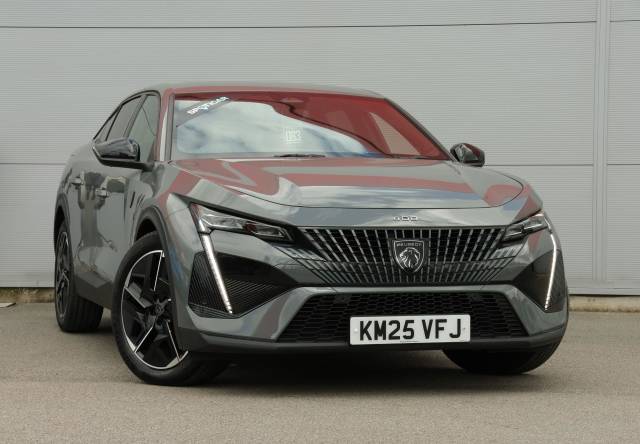 Peugeot 408 1.2 GT Fastback e-DSC6 Euro 6 (s/s) 5dr Hatchback Hybrid Grey