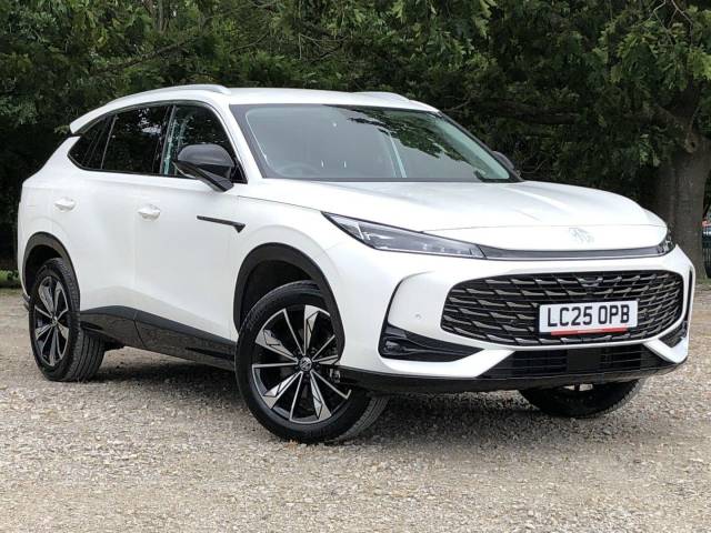 MG MG HS 1.5 T-GDI Trophy 5dr DCT Estate Petrol WHITE