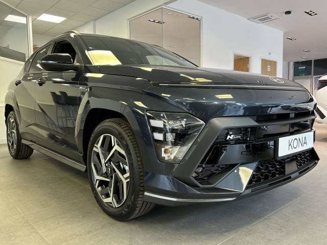 Hyundai KONA 1.0 T-GDi N Line SUV 5dr Petrol Manual Euro 6 (s/s) (115 ps) SUV Petrol Denim Blue