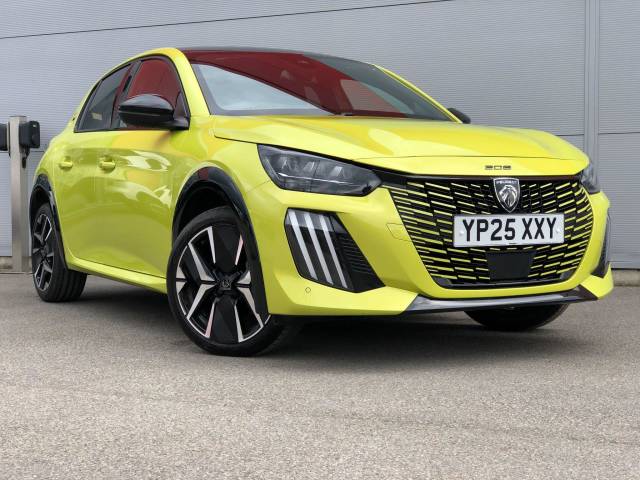 Peugeot 208 1.2 PureTech GT Euro 6 (s/s) 5dr Hatchback Petrol Yellow