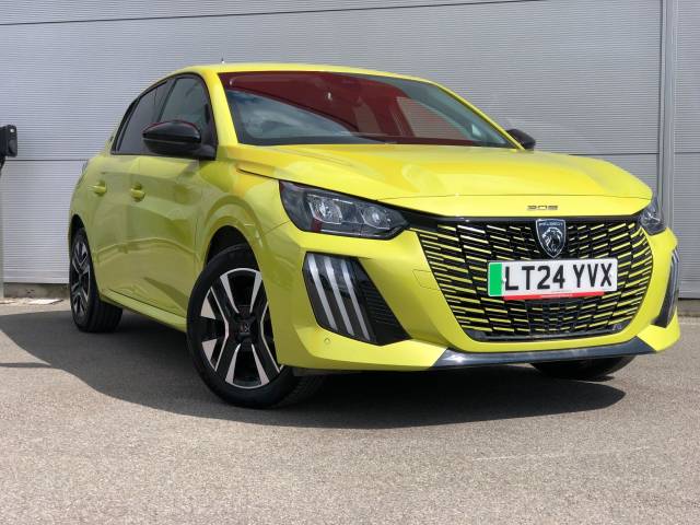 Peugeot e-208 50kWh E-Style Auto 5dr (11kW Charger) Hatchback Electric Yellow