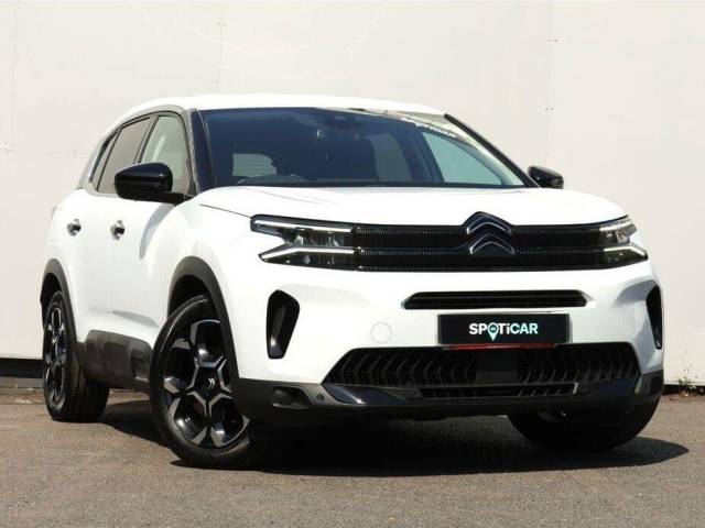 Citroen C5 Aircross 1.2 Hybrid PLUS e-DSC Euro 6 (s/s) 5dr SUV Hybrid White