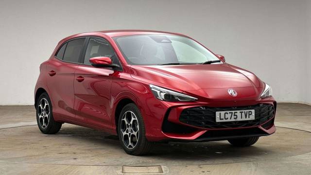 MG MG3 1.5 Hybrid Trophy 5dr Auto Hatchback Petrol/Electric Hybrid RED