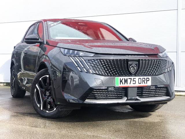Peugeot E-3008 73kWh GT Auto 5dr (11kW Charger) SUV Electric Grey