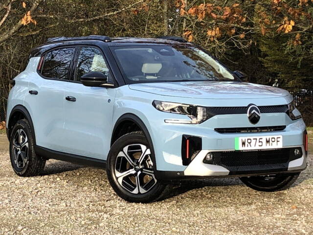 Citroen e-C3 Aircross Standard Range 44kWh MAX Auto 5dr (11kW Charger) SUV Electric Blue