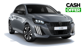 PEUGEOT E 208 ELECTRIC HATCHBACK at Just Motor Group Keighley