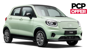 The new all-electric Leapmotor T03 at Just Motor Group Keighley