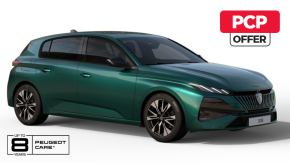 PEUGEOT E 308 ELECTRIC HATCHBACK at Just Motor Group Keighley