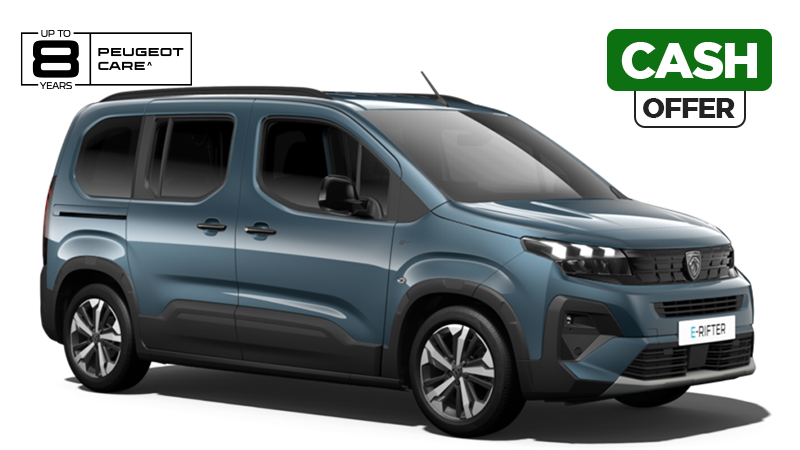 PEUGEOT RIFTER 100kW GT 52kWh 5dr Auto