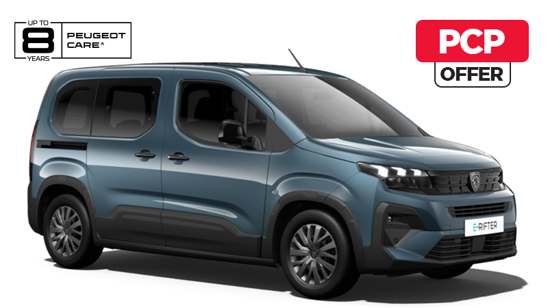 PEUGEOT RIFTER 100kW Allure Long 52kWh 5dr Auto [7 Seat]